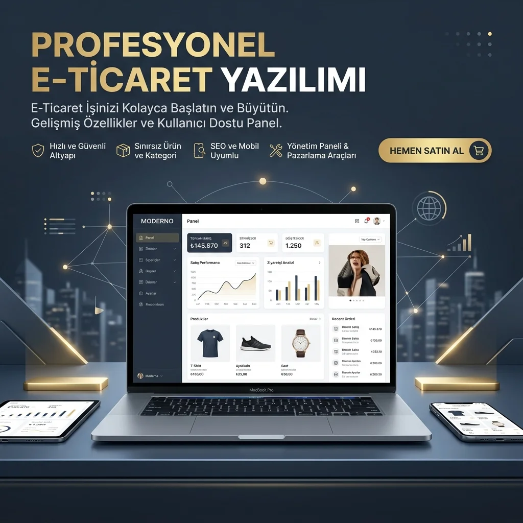 Demo sitemizi gönül rahatlığıyla inceleyebilirsiniz.